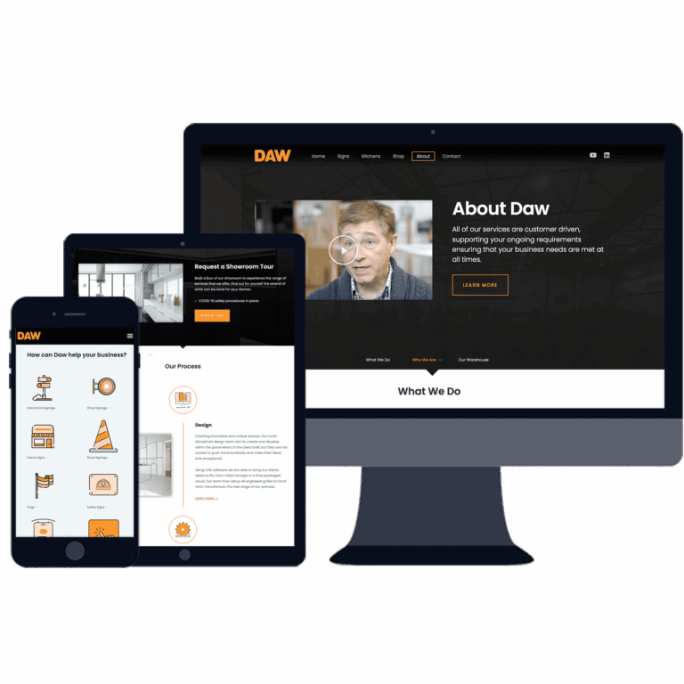 project daw web responsive