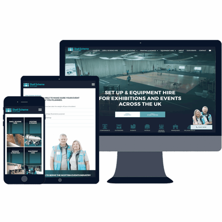 project shell scheme scotland web responsive